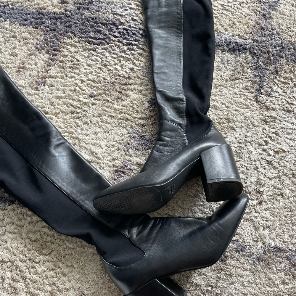 Stuart Weitzman Gillian 60 Leather Boot